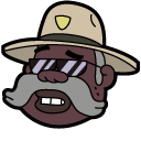 Gravity Falls Sheriff Blubs and Coffee