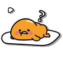 Gudetama and a Question Mark