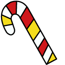 Gudetama and Candy Cane