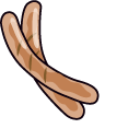 Gudetama and Sausage