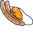 Gudetama and Sausage