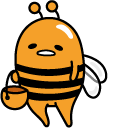 Gudetama Bee and Basket