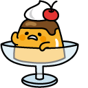 Gudetama Cherry Pudding