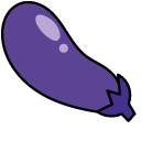 Gudetama Cool Eggplant