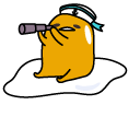 Gudetama Sailor with a Spyglass