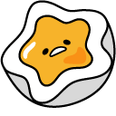 Gudetama Star and Heart
