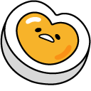 Gudetama Star and Heart