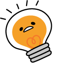 Gudetama Sun and Light Bulb