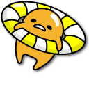 Gudetama Swimming