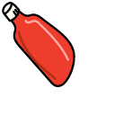 Gudetama Vampire and a Pack of Ketchup Blood