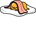 Gudetama with Bacon