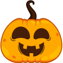 Black Cat and Jack o' Lantern