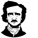 Halloween Edgar Allan Poe and Raven