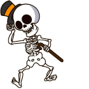 Halloween Funny Skeleton