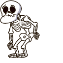 Halloween Funny Skeleton