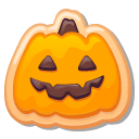 Halloween Ghost and Pumpkin Cookies