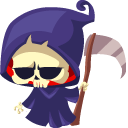 Halloween Grim Reaper and Scythe