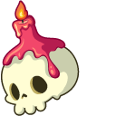 Halloween Skull and Jar
