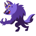 Halloween Werewolf and Dracula