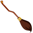 Harry Potter Nimbus 2000 and Golden Snitch