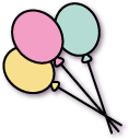 Hello Kitty and Balloons