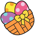 Hello Kitty and Easter Eggs