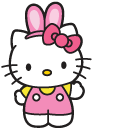 Hello Kitty and Easter Eggs