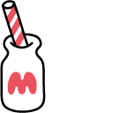 Hello Kitty and Milk