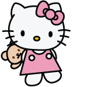 Hello Kitty and Soft Toy