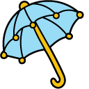 Hello Kitty and Umbrella