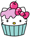 Hello Kitty Cake and Cherry