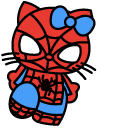 Hello Kitty Marvel Spider-Man