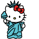 Hello Kitty Statue of Liberty