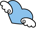 Hello Kitty with Blue Heart