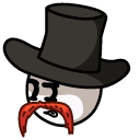 Henry Stickmin Right Hand Man and Metal Baseball Bat