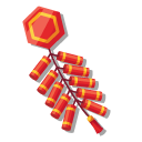 Chinese New Year Firecracker and Firework