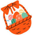 Easter Basket and Chicken