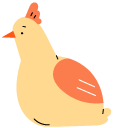 Easter Basket and Chicken