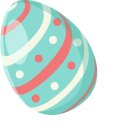 Easter Egg and Bunny