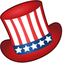 Labor Day and USA Hat