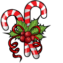 New Year Candy Cane