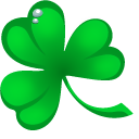 Saint Patrick's Day Clover and Horseshoe