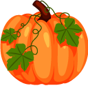 Thanksgiving Day Pumpkin Pie and Pumpkin