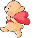 Valentine's Day Bear and Heart