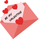 Valentine's Day Card and Candy