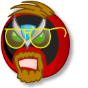 Homestar Runner Senor Cardgage and Fist