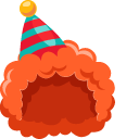 Clown and Giraffe Balloon