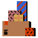 Deliveryman: Backpack and Boxes
