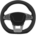 Driver: Key and steering wheel