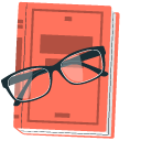 Librarian: Book and Glasses